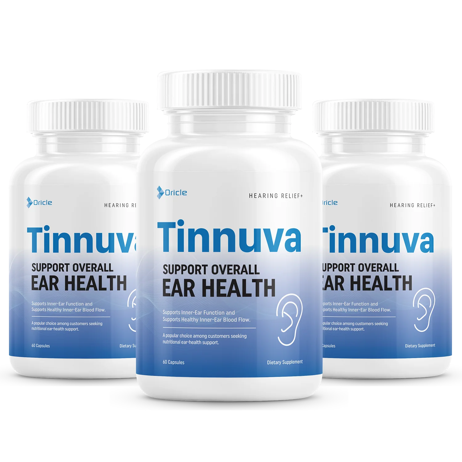 3x Tinnuva Tinnitus Supplement