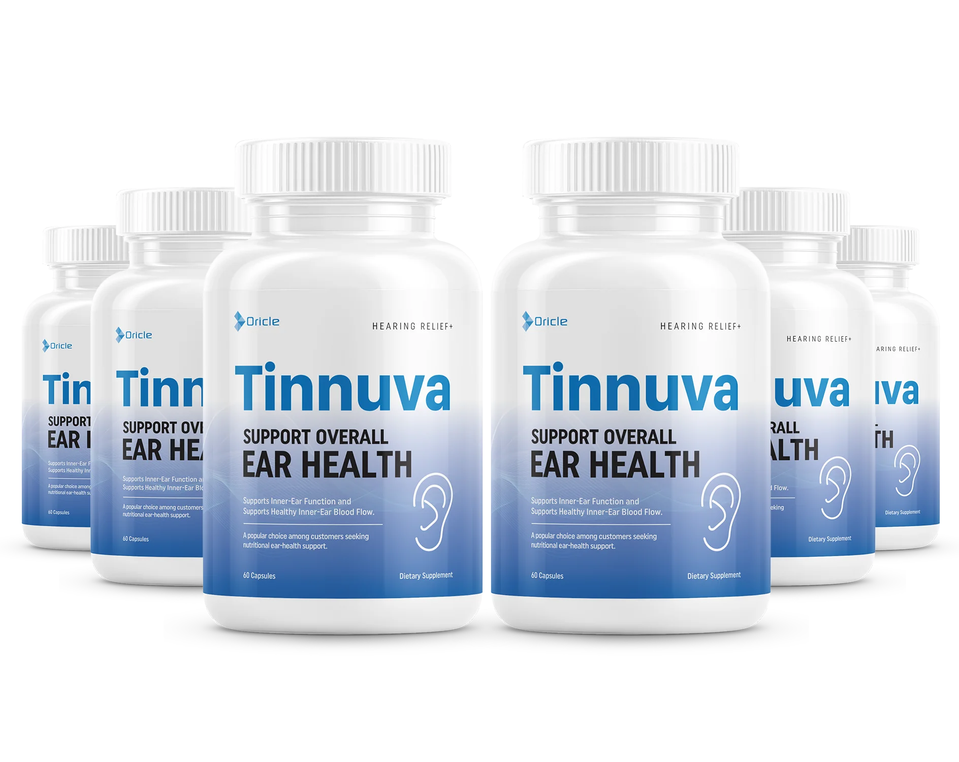 6x Tinnuva Tinnitus Supplement